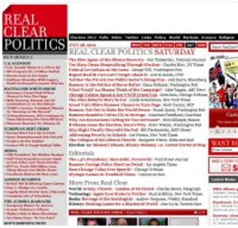 realclearpolitics website